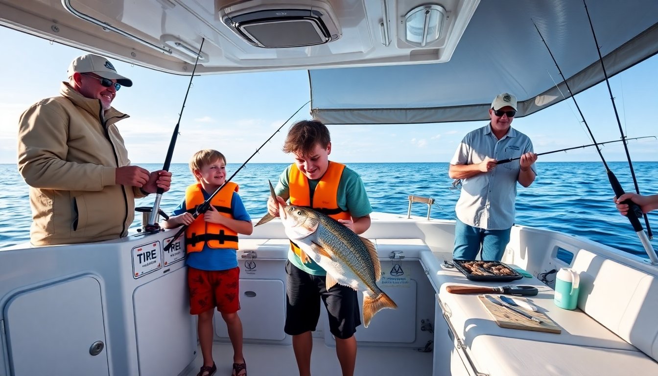 thunder onthegulf fishing family