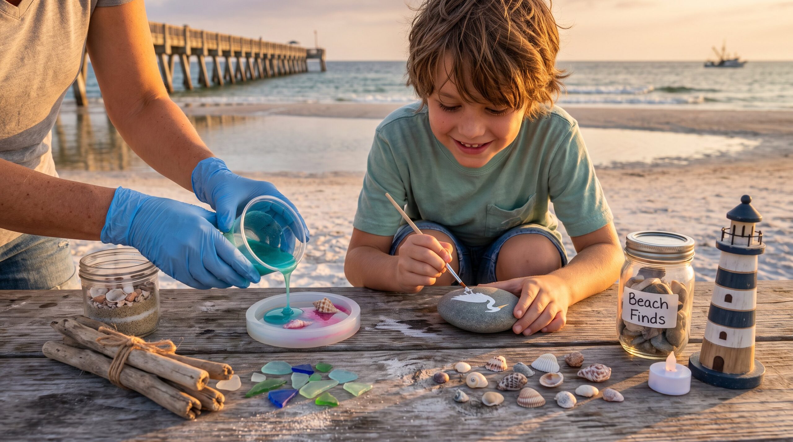 Coastal Craft Ideas Inspired by the Gulf